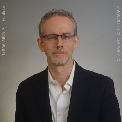 Headshot for Phillip Honstein. Copyright 2026 by Philliip Honstein. Generative AI use denied, including by not limited to OpenAI generative AI products.